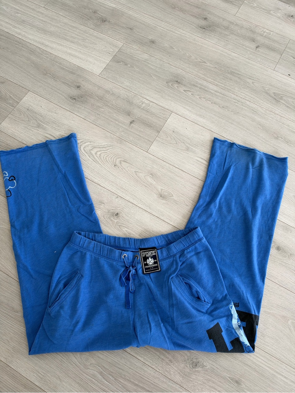 Victoria's Secret Blue Men's Sweatpants with Drawstring